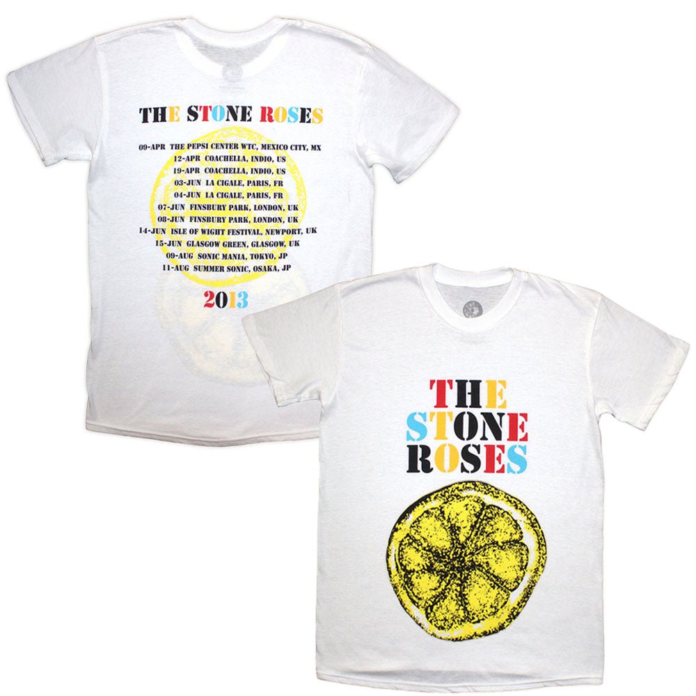 STONE ROSES ストーンローゼズ - Tour 2013 / バックプリントあり / Tシャツ / メンズ - PGS